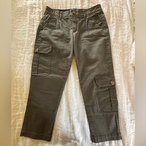 Democracy Ab-solution Women’s Olive Cargo Pants Sz 6